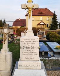 Łowkowice - Grab vom schlesischen Bienenvater Johann Dzierzon